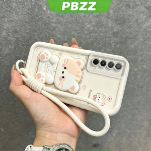 PBZZ Case for huawei y7a 2021 phone casing Softcase Silicone shockproof Cover new design aesthetic with holder 360 °   rotating makeup mirror for girl JTDTMZJ2