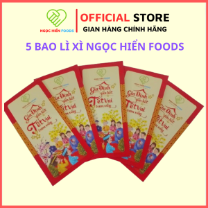 5 Bao bì lì xì Ngọc Hiển Foods