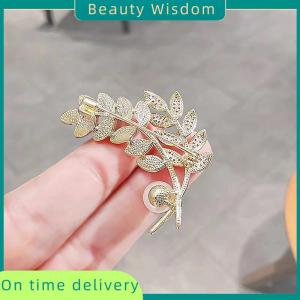 Beauty Wisdom Shiny Opal Pearl Wheat Ear Brooch Suit Coat Anti-light Corsage Accessories Light Luxury Badges Pin Buckle Delicate Jewelry