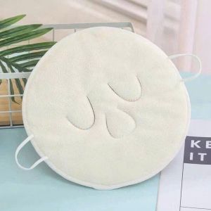Khăn mặt chườm nóng lạnh siêu mềm có móc tai dưỡng da spa salon chăm sóc da mặt tiện lợi