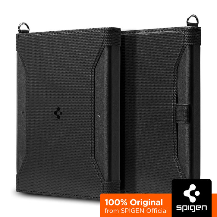 SPIGEN Passport Holder / Passport Cover with RFID Blocking Technology, SIM Card Pin Included / Passport Wallet / Travel Documents Organizer