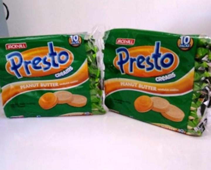 Jack N Jill Presto Cream Cookies Peanut Butter (3 packs x 300