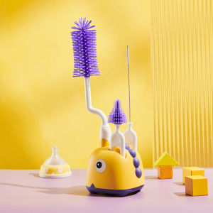 แปรงนมหลอก ที่เก็บอุปกรณ์ทําความสะอาด ชาบูชาบู การฆ่าเชื้อด้วยอุณหภูมิสูง ประหยัดความกังวลและป้องกันการสูญหาย