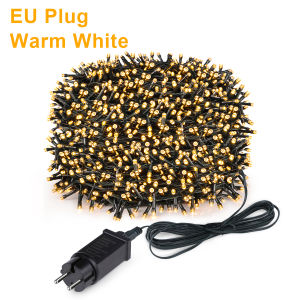 LED Light String Christmas Lights Decorative LED String 220V Outdoor Waterproof Fairy Light For Wedding Holiday Garden Street Lawn
