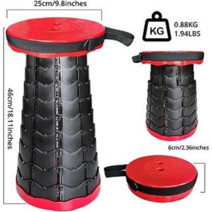 Portable Kursi Outdoor Bangku Lipat Tahan Beban 100KG KOKOH&Kuat Bangkuk Lipat