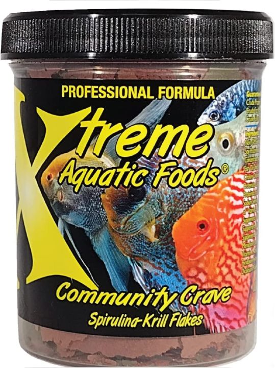 Xtreme Aquatic Community Crave Fish Food Nutritionally Balanced