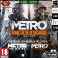 METRO REDUX Complete Edition PC Full Version (METRO 2033 + METRO LAST LIGHT). 