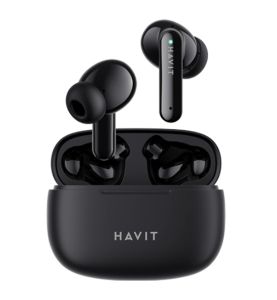 ( รับประกัน 1 ปี)havit หูฟังบลูทูธ  Bluetooth รุ่นTW967 หูฟังบลูทูธ แท้ หูฟังไร้สาย หูฟังบลูทูธ iphone เบสหนัก ตลับชาร์จแบตในตัว เชื่อมต่อง่าย