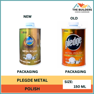GLO/PLEDGE METAL POLISH 150ML