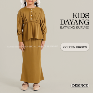 🇲🇾 DESINCE Baju Raya Kids Dayang Kurung Budak Baju Kurung Muslimah Kanak-Kanak KW 071
