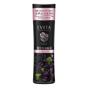 Nước hoa hồng dưỡng trắng chống lão hóa Evita Botanic Vital Glow Lift Lotion 180ml - Japan