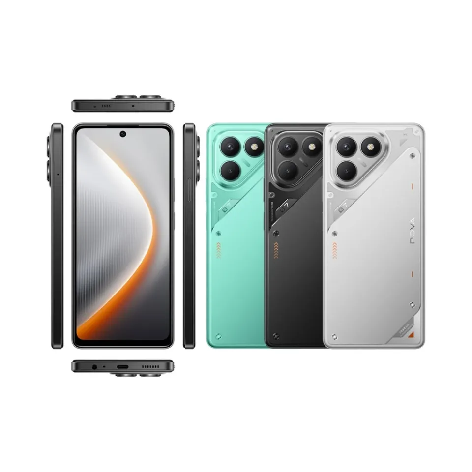 TECNO POVA [8/256GB 12/256GB] NFC MTK Helio G99 AMOLED 678