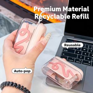Automatic Dental Floss Storage Box Portable Dental Floss Box Pop-Up Dental Floss Dispenser Oral Care