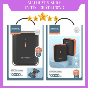 Pin Dự Phòng SENDEM P500 10.000mAh – Sức Mạnh Di Động