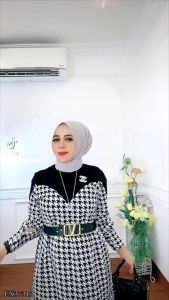 Desain Dress Cantik & Free Belt Cantik