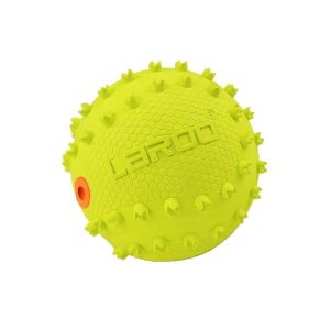 HamshMoc Dog Toy Chewing Squeaky Puppy Rubber Ball Interactive Training Anti-Bite For Pets Dogs Fetch Training Playing Games