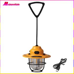 【HOT】 โคมไฟ LED กันน้ำ IPX4 สำหรับตั้งแคมป์พร้อมการชาร์จ USB สำหรับการเดินป่า ตกปลา และกิจกรรมกลางแจ้ง