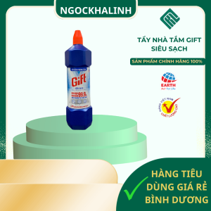 Tẩy nhà tắm Gift siêu sạch kháng khuẩn chai 900ml
