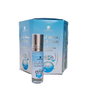 1 Box/6 Botol Parfum WHITE MUSK Bin Rohim Kemasan 6ml Roll On