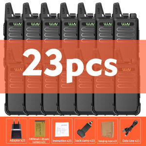 Ht WLN C1 29pcs UHF Ht Wlan Genggam Jarak Jauh Anti Jatuh Luar Ruangan walkie talkie