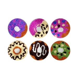 RUOPOTY Punch and Needle Embroidery Kit Floral Embroidery Kit Personalized Gift