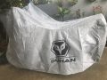 YAMAHA SNIPER 155 MOTOR COVER by WATERPROOF DUHAN MOTORCYCLE COVER (GREY). 