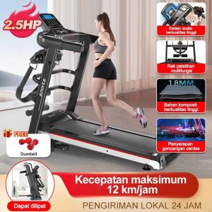 JF Tangga listrik lipat multifungsi Treadmill rumah Fitness Cardio Olahraga Gym Alat Fitness