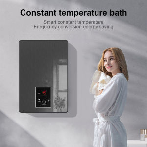HADEN Water Heater Electric 220V Shower Heater Electric Instant Hot Water Heater With Self-Modulating Water Heater Shower For Bathroom Electric Water Heater For Shower