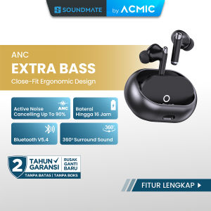 [New Launch] ACMIC ANC QUITEBUDS 30 TWS Active Noise Cancelling Wireless Bluetooth Earphone Earbuds Headset