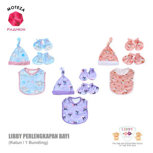 Libby Sanrio Sleepsuit Romper Segitiga Segiempat | Perlengkapan Bayi | Topi Tali | Slaber | Kuromi Cinnamoroll Hello Kitty