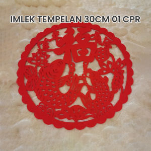 Tempelan Imlek Pintu Rumah / Hiasan Aksesoris Sincia / Dekorasi Tahun Baru Imlek / Pernak Pernik Imlek / Imlek Tempelan