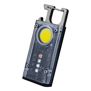 LED Flashlight Keychain Light Pocket Lamp Emergency Lights with Opener and Magnetic Base for Camping Fishing Repair Walk