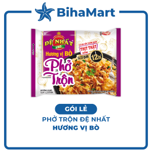 [GÓI LẺ] - ACECOOK - Phở trộn Đệ Nhất hương vị Bò Phở bò trộn Đệ Nhất Phở trộn ăn liền Phở ăn liền Đệ Nhất (84g/gói)