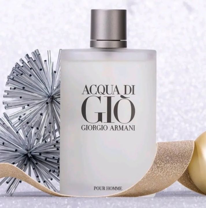 PARFUM ACQUA DI GIO GIORGIO ARMANI 100 ML EDT ORIGINAL SINGAPORE