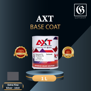 Cat PU Polyurethane 1K AXT Basecoat Extra Fine White Silver PC-1810 1L