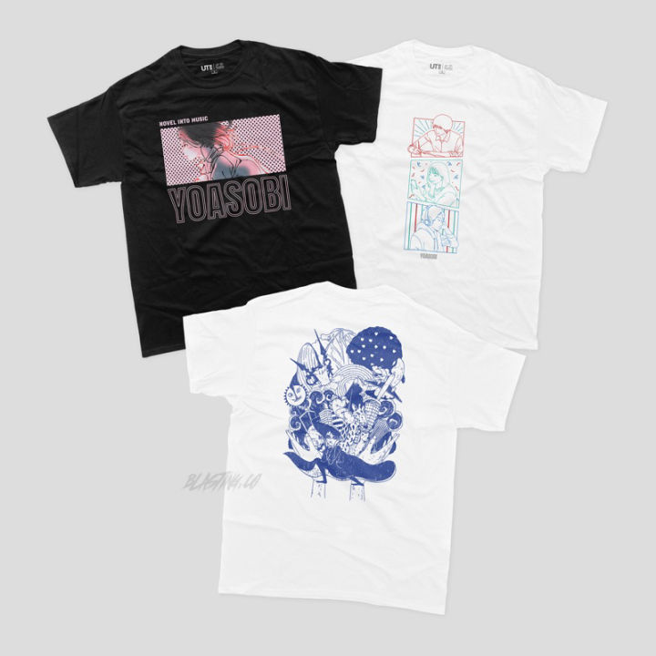 Uniqlo X YOASOBI | Ut GRAPHIC T-SHIRT | Yoasobi | Anime T-Shirt |  Streetwear | Lazada Singapore yoasobiユニクロコラボT-シャツ(3XL) 怪物