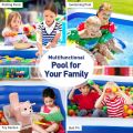 Inflatable Swimming Pool Family Multi-Sized Inflatable Pools Thickened Family Lounge Pool for Kid Swimming Playing Pool Kids Baby Children Swimming Pool. 