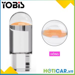 [HCM]Bộ 5 Bóng LED T10 COB T10C-1 12V | Đèn Xi Nhan Demi Đọc Sách Trần Cốp Taplo Ô Tô Xe Máy | 7 Màu