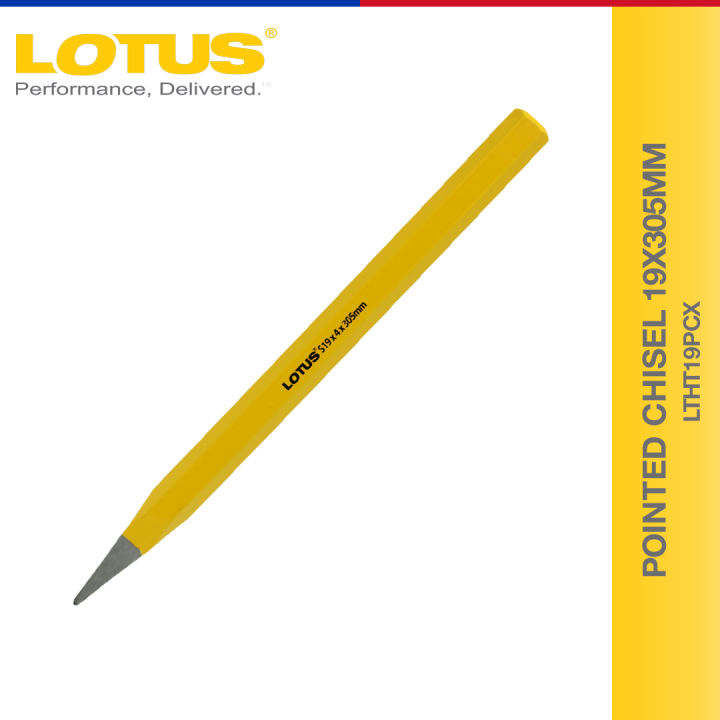Lotus Pointed Chisel 19 x 305MM LTHT19PCX – Hand Tools | Lazada PH