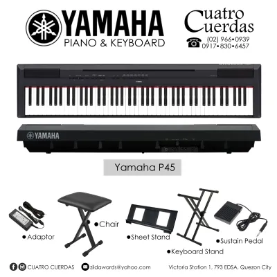 Yamaha P45 88-Weighted Keys Digital Piano