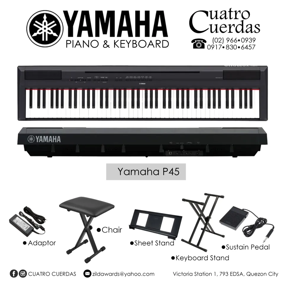 Yamaha p45 piano deals price