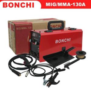BONCHI Mesin Las 3-IN-1 Welding Inverter MIG/MMA/TIG 120A Mesin Las Mig Tanpa Gas Mesin trafo las