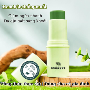 Botany Kem Bôi Chống Muỗi Côn Trùng Cắn Giảm Ngứa Siêu Nhanh Da Dịu Mát Chiết Suất Tự Nhiên An Toàn Cho Bé