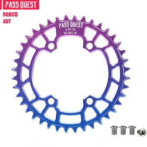 PASS QUEST X96BCD Bicycle Chainring Narrow Wide Tooth Chain Wheel for SHIMANO M600/M7000/M8000/M9000/M9020 11/12Speed Monoplate