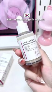 Raviel - Acerola Dark Spot & Blemish Care Ampoule Vạch Đỏ 30ml Hỗ Trợ Dưỡng Sáng Da - Hỗ trợ chăm sóc làn da không đều màu  Giúp da trông tươi sáng và rạng rỡ hơn  Hỗ trợ cải thiện vẻ ngoài của vùng da tối màu sau mụn