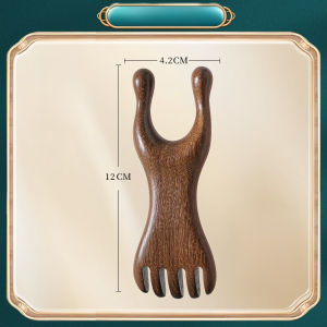 ✅Ready Stock✅ Facial Lifting Comb / Scalp Massager / Meridian Massage Comb 【Firming & Tightening】 Relieve Tension & Sagging Skin / Sandalwood Wood / Daily Care & Night Relaxation / suklay masahe