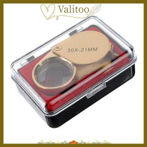 [Valitoo] 30x 30x21mm Magnifier Jewelers Eye Tool Jewellery Folding Loupe Glass