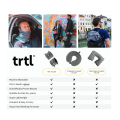 Trtl Travel Pillow (Grey / Black / Junior Camo / Junior Zebra / Junior Aqua). 