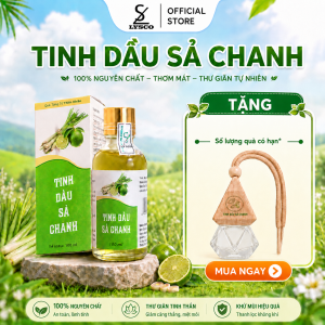 TINH DẦU SẢ CHANH NGUYÊN CHẤT 100ML KHỬ MÙI XÔNG PHÒNG ĐUỔI MUỖI...|TẠP HÓA LYSCO