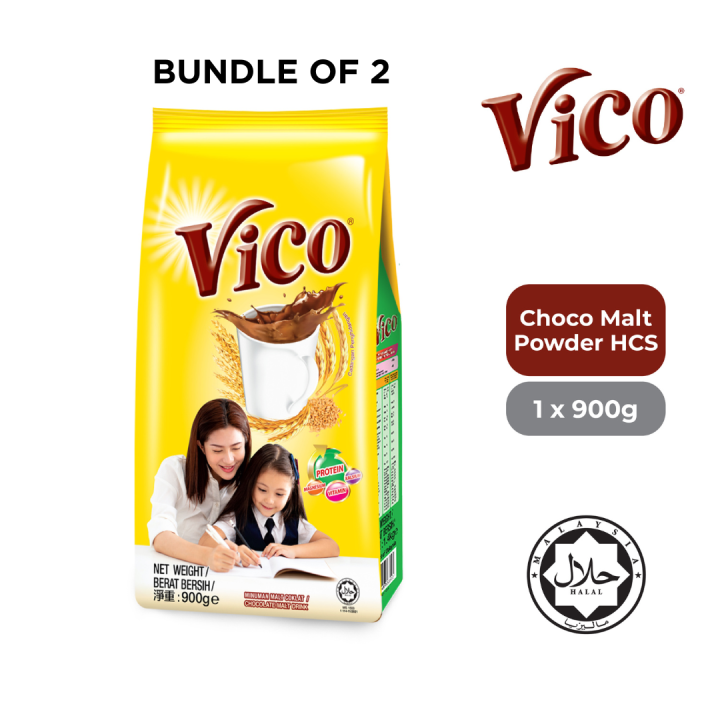 (Bundle of 2) Vico Chocolate Malt Drink 900g